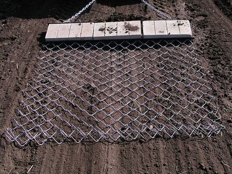 Yard Tuff DH-045 Drag Harrow, 4 by 5-Feet: Amazon.ca: Patio, Lawn & Garden Arena Drag, Chain Fence, Landscape Rake, Horse Farm Ideas, Barn Hacks, Paddock Paradise, Horse Arena, Tractor Idea, Farm Plans