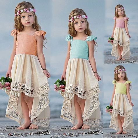 Components: DressesSource Type: HOLIDAYGender: GirlsItem Type: SetsMaterial: CottonCharacters: OtherModel Number: CHZ-XHA-YP0484AColor: Blue,Pink,Green,OrangeHeight Size: 90-140CMAge Size: 2-11Y Mamma Mia Beach, Beach Costume, Sundress Beach, Lace Sundress, Sleeveless Sundress, Bride Costume, Sheer Wedding Dress, Costume For Kids, Blonde With Pink