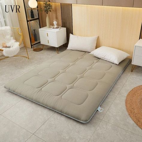 Bed Roll, Small Apartment Furniture, Japanese Bed, Tatami Floor, Tatami Bed, Portable Mattress, Floor Mattress, Japanese Futon, Single Bed Mattress