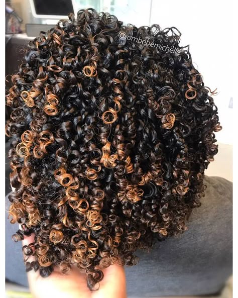 #BebeMichelleSignatureCut + Curl Definition brought her curls to LIFE, with some much needed shape! . . @avaluxenaturals #MoistureMist +… Natural Hair Highlights, Curly Fro, Highlights Curly, Highlights Curly Hair, Curl Definition, Brown Hair Dye, Blonde Curly Hair, Natural Afro Hairstyles, Naturally Curly Hair