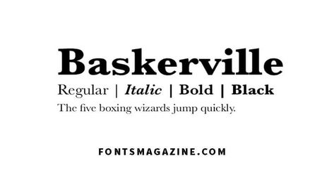 Baskerville Font, Bold Fonts Free, Type Classification, Italic Font, 3d Alphabet, Old Faces, Bold Fonts, Serif Typeface, Font Download