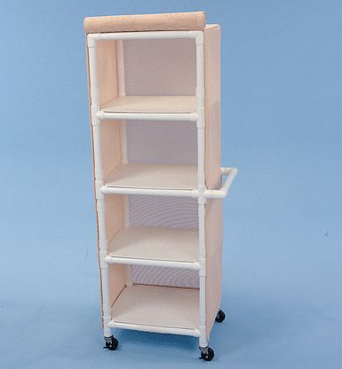 Four Shelf Cart, 24" x 20" Shelves Pvc Pipe Furniture, Pvc Recycling, Diy Projects Pvc Pipes, Pvc Furniture, Diy Office Decor, Wooden Carved Signs, Pvc Pipe Crafts, Pvc Pipe Projects, Pvc Projects