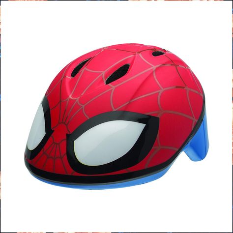 Bell 7073384 Spiderman SPIDEY EYES Toddler Helmet ,(3-5 yrs.) Spiderman Toddler, Toddler Bicycle, Skate Helmet, Toddler Bike, Bike Horn, Red Bike, Bicycle Helmets, Bike Safety, Safety Helmet