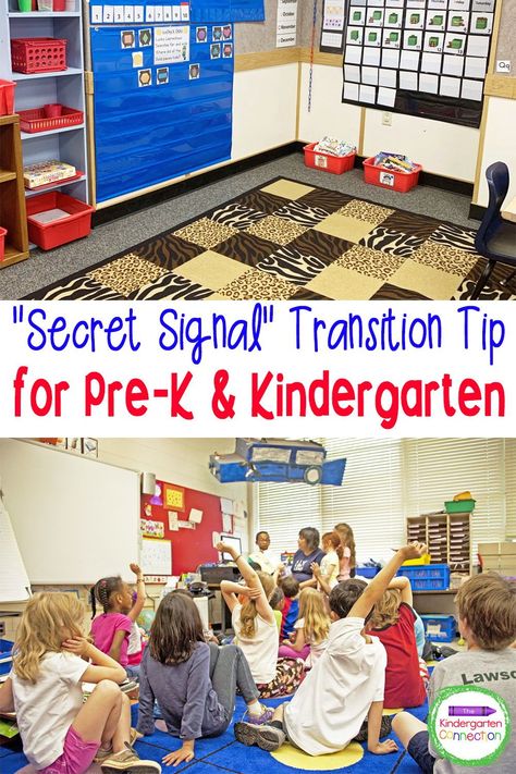 Transitional Kindergarten Classroom, Kindergarten Circle Time, Kindergarten Classroom Organization, Preschool Transitions, Transition Songs, Preschool Playground, Positive Classroom Management, Transition Activities, Phonics Blends