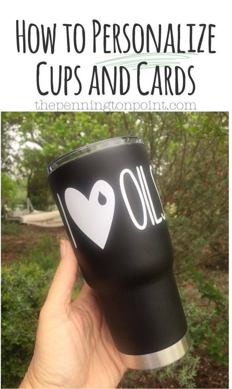 How to make personalized stainless steel tumblers to build your business and encourage your friends! Names On Tumblers Ideas, Vinyl On Metal Tumblers, How To Seal Vinyl On Tumblers, Seal Vinyl On Tumbler, Cricut Names On Cups, Best Font For Names On Tumblers, Personalized Coffee Cup, Build Your Business, Metal Cups