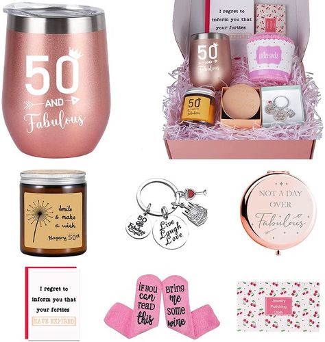 30 Birthday Gifts, Friends Female, 40th Birthday Gifts For Women, 50th Birthday Gifts For Woman, 30th Birthday Funny, 25th Birthday Gifts, 50th Birthday Decorations, Birthday Basket, Gift Baskets For Women