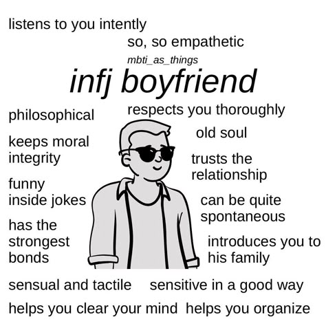 Enfp X Infj Relationship, Enfp Gf, Infj Boyfriend, Infj Relationships, Enfp And Infj, Infj Things, Mbti Charts, Enfj T, Infj Psychology