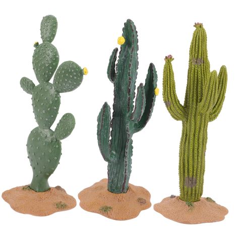 PRICES MAY VARY. Mini figurines: it is high-class and good pvc material for long time and use Mini cactus figurines: it designed with cactus potted plants appearance, which is creative and unique. it looks really exquisite Cactus decor: being so small in size and light in weight, the cacti decoration will not occupy much space to place or store Miniatures figurines: small and fresh color collocation for home injection of a bright color. safe materials with detailed workmanship as you can use res Fake Cactus Plants, Cactus Centerpiece, Fake Cactus, Artificial Cactus, Cactus Terrarium, Cactus Craft, Faux Cactus, Artificial Plants Decor, Mini Cactus