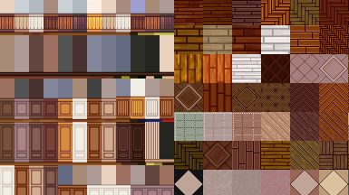 Pixel Art Wood Floor, Stardew Valley Alternative Textures, Pixel Furniture, Stardew Valley Krobus Room, Pixel Art Wood Texture, Pixel Art Platformer Tiles, Rpg Maker Vx, Stardew Mods, Wood Floor Texture