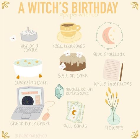 Birthday Witch, Nature Witch, Witch Rituals, Witch Cottage, Wiccan Magic, Witch Spirituality, Wiccan Spell Book, Witchcraft Spell Books, Witchcraft For Beginners