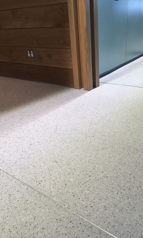 Terrazzo Flooring Living Room, Polished Concrete Floor Kitchen, Irish Cottage Renovation, Polished Concrete Bathroom, Polished Concrete Tiles, Concrete Floors Living Room, Polished Concrete Kitchen, Concrete Tile Floor, Basement Remodel Diy