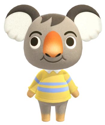 Ozzie | Animal Crossing Wiki | Fandom Ozzie Acnh, Nurse Skills, Lazy Animals, Animal Crossing Wiki, Giraffe Shirt, Taurus Birthday, Hanging Upside Down, Happy Home Designer, City Folk