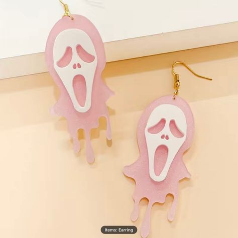 I'm absolutely obsessed with these ghost earrings only $1.59 with my link & code!!!! 💅🏽👻 ( reg. Price $3.99 ) TEMU is running a massive sitewide sale! 🔥 It's a One-stop shopping option and they also offer free shipping and free 90 days returns! 🎁Coupon code:apr90668 for an EXTRA 50% off ✨link:https://temu.to/m/uh4nzbs3zj9 Pink Ghost Skull Des...👉-60% off discount+EXTRA 50% OFF❤️ 👉item link:https://temu.to/m/uiqgl7lj1bc Goth Party, Ghost Skull, Scream Halloween, Pink Ghost, Penny Pincher, Ghost Earrings, Sitewide Sale, Ghost Face, Ghost Faces