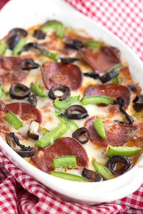 Keto Crustless Pizza for Two  | All Day I Dream About Food Keto Crustless Pizza, Pizza For Two, Keto Pizza Casserole, Pizza Casserole Recipe, Low Carb Spaghetti, Crustless Pizza, Pizza Casserole, Keto Pizza, Craving Pizza