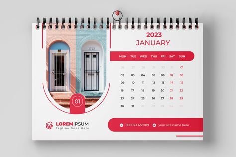 2023 Desk Calendar Templates by Pixelpick on @creativemarket Colorful Calendar Design, Corporate Desk Calendar, Table Calendar Design, Creative Desk Calendar, Desk Calendar 2023, Calendar Design Layout, Calendar Table, Desk Calendar Template, Desk Calendar Design