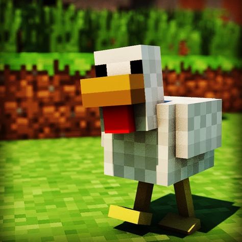 Minecraft Chicken, Mobs Minecraft, Minecraft Houses Xbox, Minecraft Gifts, Minecraft House Tutorials, Minecraft Mobs, Minecraft Wallpaper, Minecraft Birthday, Minecraft Tutorial