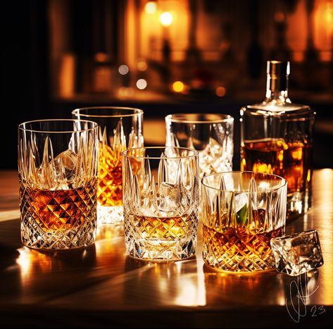 The eternal debate: Glencairn vs. Tumbler vs. Snifter vs. Norlan... We want to hear YOUR preference! 🤷‍♂️🤷‍♀️ Whiskey Glass Aesthetic, Glencairn Glasses, Best Whiskey, Whiskey Gift Set, Glencairn Whiskey Glasses, Bourbon Glasses, Bourbon Glasses Etched, Crystal Whiskey Glasses, Bormioli Rocco