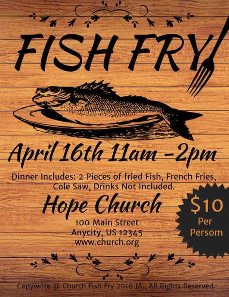 Fish Fry Flyer Template Free, Fish Fry Flyer, Fish Fry Party, Whatsapp Background, Invert Colors, Fish Fry, Business Flyers, Promotional Flyers, Ticket Template