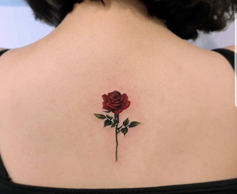 Blood Tattoo, Rose Tattoos For Women, Small Rose Tattoo, Hand And Finger Tattoos, Red Rose Tattoo, Wrist Tattoos For Guys, Small Pretty Tattoos, Minimalist Tattoos, Cute Tattoos For Women