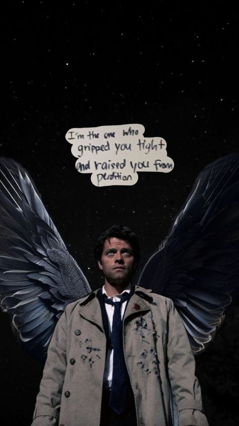 #supernatural #castiel #wallpaper Castile Supernatural, Castiel Background, Castiel Lockscreen, Castiel Wallpaper Aesthetic, Castiel Pictures, Supernatural Castiel Wallpaper, Dean And Castiel Fan Art, Destiel Wallpaper, Destiel Aesthetic