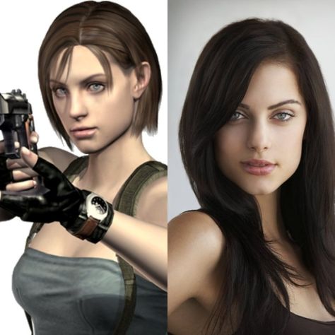 Julia Voth as Jill Valentine Julia Voth Jill, Julia Voth, Resident Evil Video Game, Valentine Resident Evil, Resident Evil Franchise, Face Model, Anime Woman, Woman Design, Evil World