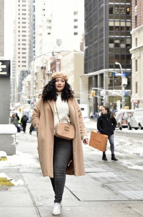 #bold #confidence #style #want #designer #winter Winter In New York Outfits, New York Winter Fashion, New York Winter Outfit, What To Wear In New York, Nyc Winter Outfits, Simple Winter Outfits, Plus Size Winter Outfits, Ny Outfits, New York Outfits