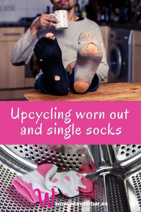 Little helpers and nice decor made from old socks Old Socks Ideas Diy Crafts, Old Socks Ideas, Upcycle Socks, Clothing Upcycle Diy, Old Clothes Diy Upcycling, What To Do With Old Jeans, No Sew Refashion, Upcycling Ideas Diy, Old Clothes Diy