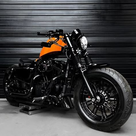 ▷ H-D Sportster Forty-Eight 'NFT' by Limitless Customs Harley Davidson Motorcycles Fatboy, Harley Davidson Motorcycles Sportster, Harley 48, Harley Davidson 48, Heavy Bikes, Sportster 48, Custom Motorcycles Bobber, Cafe Racer Design, Custom Sportster