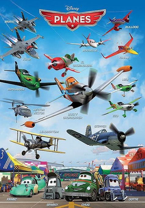 Planes 2013 Disney Planes Characters, Planes Pixar, Planes Characters, Planes Movie, Planes Birthday Party, Cartoon Plane, Planes Birthday, Planes Party, Disney Planes