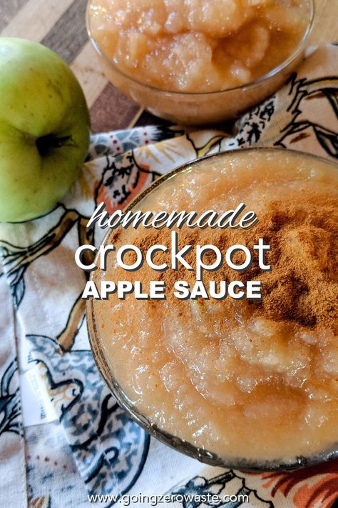 Apple Week, Slow Cooker Applesauce, Crockpot Applesauce, Crockpot Apple, Homemade Nut Butter, Apple Sauce Recipes, Homemade Applesauce, Apple Sauce, Crockpot Meals