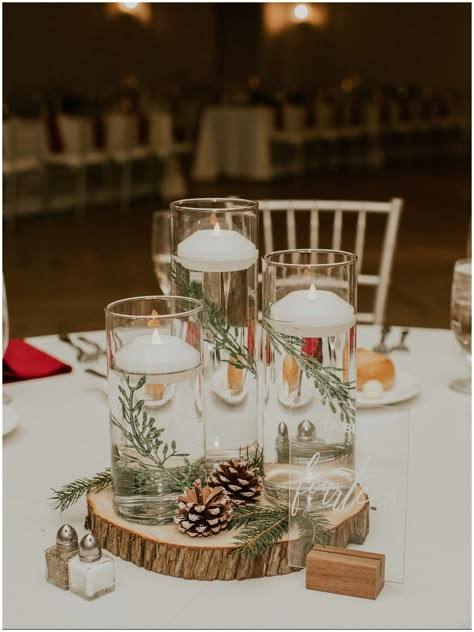 Add a touch of holiday magic to your winter wedding! Check out this Renault Winery Christmas Wedding for holiday and winter wedding ideas. With stunning tablescapes adorned with pine cones and garland, to festive candlelit table centerpieces. Create a winter wonderland celebration that will leave your guests in awe and inspired!  Photography by Sydney Madison Creative Christmas Rustic Wedding Ideas, Winter Wedding Souvenirs, Winter Wreath Centerpiece Wedding, Winter Wedding Cocktail Hour Decor, Winter Wedding Fairy Lights, Floating Candle Centerpieces Winter, Easy Christmas Wedding Centerpieces, Winter Wedding Soup Bar, Pine Winter Wedding Centerpieces