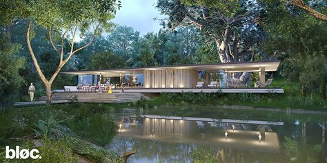 Park Masterplan, Coastal Forest, Khao Yai, Dense Forest, Hudson Homes, Modern Residence, Kings Park, 2020 Olympics, Resort Villa