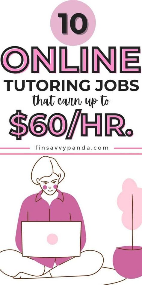 8 Best Online Tutoring Jobs that Pay up to $60 per hour - FinSavvy Panda Jobs At Home, Student Loan Forgiveness, Flexible Jobs, Making Coffee, Best Online Jobs, Money Moves, Student Jobs, Online Jobs From Home, Online Work From Home