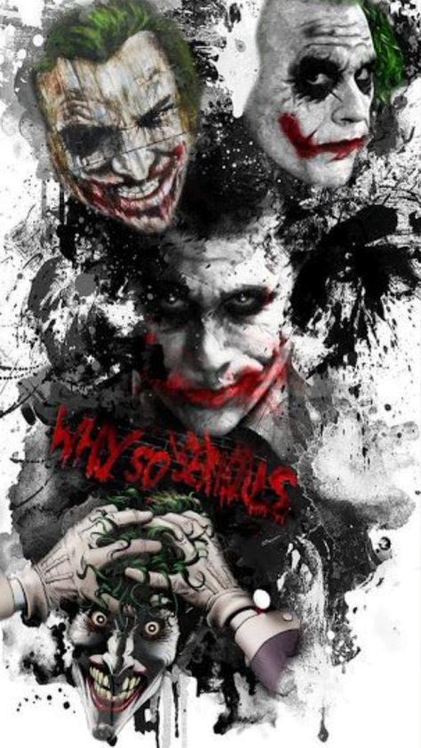 The Joker Artwork, Joker Background, Batman Joker Wallpaper, Joker Photos, Joker Tattoo Design, Joker Wallpaper, Joker Drawings, Der Joker, Joker Iphone Wallpaper