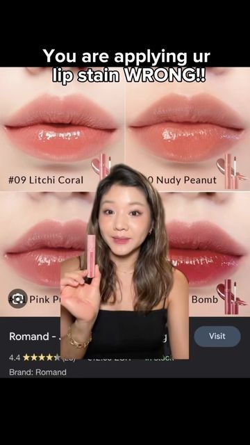 Asian Makeup Tips, Korean Lip Tint, Perfect Lip Color, Tiktok Makeup, Korean Makeup Tutorials, Makeup Order, Lip Makeup Tutorial, Makeup Artist Tips, Ethereal Makeup