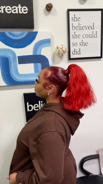 @ceetails on Instagram: "POM POM Ponytail ❤️‍🔥 Click link in bio to book ! . . . #Baltimoresleekponytail#Sleekponytail #Sleekponytails #Baltimore #DMVhairstylist #Viral #Healthyhair #Naturalhair #Slayed #Haircare #NOFILLY #sleek #halfuphalfdown#ponytail#baltimore #middlepartponytail #longhair #sidepart #Sidepartponytail #explorepage #sleek #ponytail #jaydawayda #model #repost #art #beautiful #follow #repost #Baltimoremaryland #explore #blackowned" Short Sleek Ponytail, Pom Pom Ponytail Black Women, Pom Pom Ponytail, Brazilian Lace Front Wigs, Full Lace Wig Glueless, Aliexpress Hair, Human Hair Wigs Blonde, Messy Ponytail, Instagram Baddie