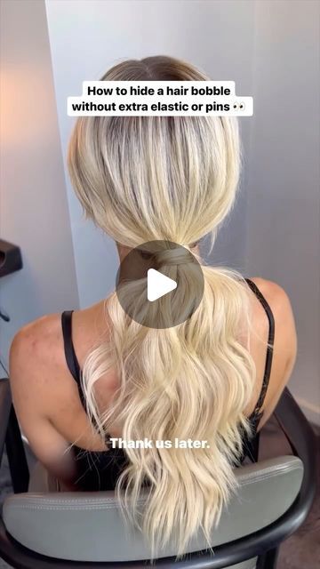 Ghd Hair, Hair Bobbles, A Ponytail, Hair Styling, Hair Hacks, Wedding Hair, Wedding Hairstyles, Hair Styles, Hair