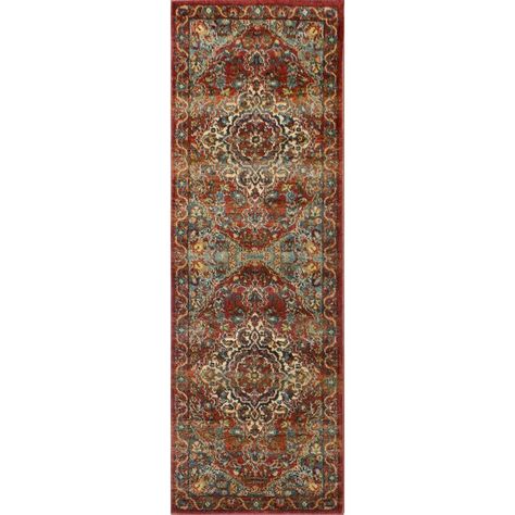 Three Posts Swifton Vintage Rust Area Rug & Reviews | Wayfair Rust Area Rug, Rug Runners, Floral Area Rugs, Old World Charm, Saturated Color, Blue Ivory, White Area Rug, Power Loom, Bungalow Rose