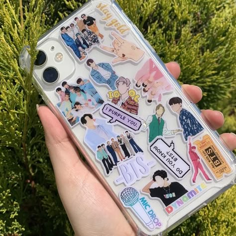 Jungkook Phone Case, Bt21 Phone Case, Korean Phone Cases, Korean Phones, Kpop Phone Cases, Diy Phone Case Design, Jin Yoongi, Bts Bt21, Diy Iphone Case