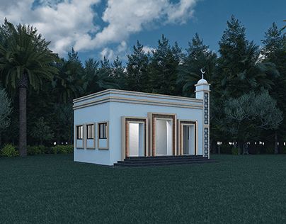 Small Mosque Design, Small Mosque, D5 Render, Mosque Design, Country House Design, Small Designs, Country House, House Design, Architecture