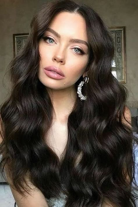 17 Gorgeous Winter Hair Color Ideas for Brunettes in 2023-2024 - thepinkgoose.com Dark Ash Brown Hair Color, Dark Brown Hair Pale Skin, Dark Ash Brown Hair Colour, Brown Hair Blue Eyes Pale Skin, Chestnut Brown Highlights, Ash Brown Hair Color Ideas, Dark Brown Hair Rich, Brown Hair Pale Skin, Dark Ash Brown Hair