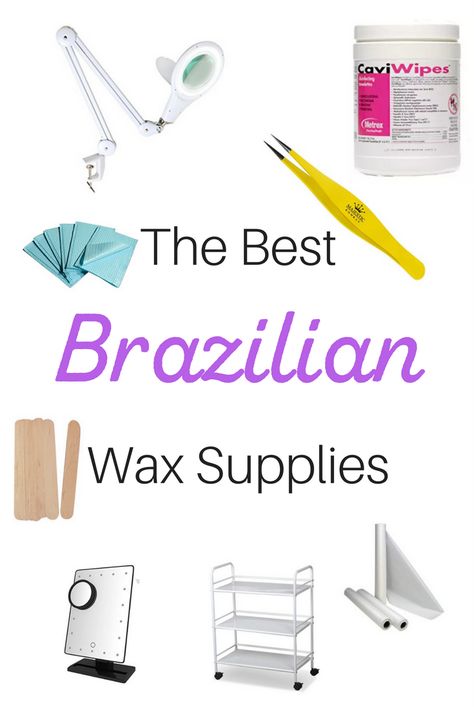 Where does the best brazilian waxer get her waxing supplies? Esthetician Room Supplies, Waxing Supplies, Waxing Room, Wax Studio, Wax Center, Waxing Tips, Hair Removal Diy, Waxing Salon, Esthetician Room Decor