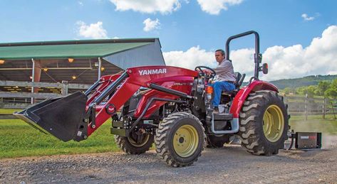 Yanmar Tractor, Tractor Accessories, New Tractor, Compact Tractors, Farm Machinery, Construction Equipment, Four Wheel Drive, Heavy Equipment, Lathe