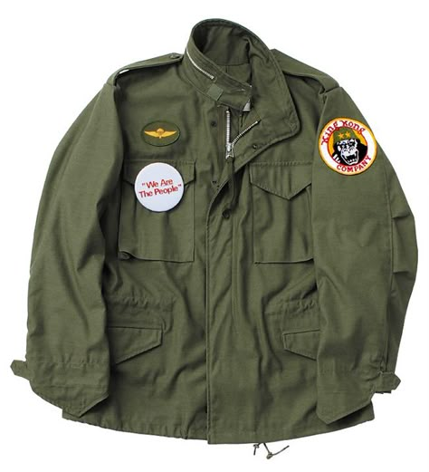 Travis Bickle, M65 Jacket, Cotton Jacket Men, M65 Field Jacket, Military Jackets, Military Jacket Green, Military Design, Taxi Driver, Field Jacket