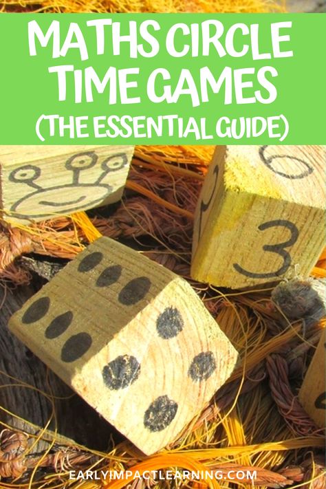 Children really enjoy fun math circle time games, and they develop lots of skills during them that they can then transfer and apply in their play and in their lives. Some of the best math circle games use puppets, songs, or simple props to bring them to life. Having taught children from the ages of 3-5 over a ten year period, I have created and trialled literally hundreds of math circle time games. #maths #education #earlyyearsmaths #circletimegames #mathgames #preschool #numeracy Number Circle Time Activities, Preschool Numeracy, Group Math Activities Preschool, Circle Time Math Activities Preschool, Math Games For Preschoolers Small Groups, Large Group Math Activities Preschool, Numbers Circle Time Activities, Prek Math Games, Large Group Math Games Kindergarten