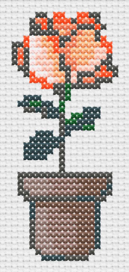 FlossCross - Free cross stitch pattern maker Free Cross Stitch Pattern, Cross Stitch Pattern Maker, Pattern Maker, Blackwork Embroidery, Flower Cross, Diy Artwork, Making Stuff, Dmc Embroidery Floss, Yarn Thread