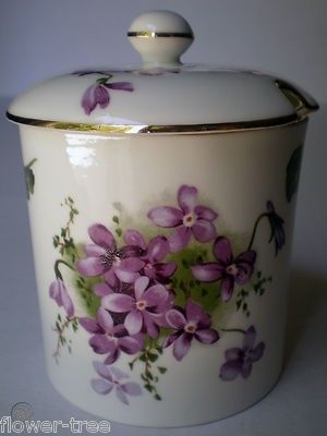 Honey Pots, Jam Jars, Jam Pot, Sweet Violets, Jelly Jars, Biscuit Jar, Jam Jar, Honey Pot, Antique Porcelain