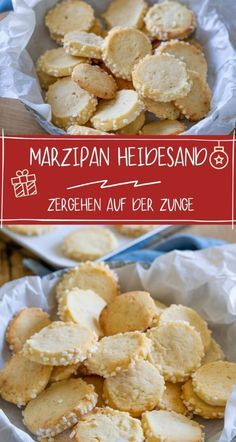 Marzipan Cookies, German Baking, Easy Christmas Cookie Recipes, Best Christmas Recipes, Christmas Food Desserts, Baked Dessert Recipes, Easy Cookie Recipes, Easy Cake Recipes, Food Cakes