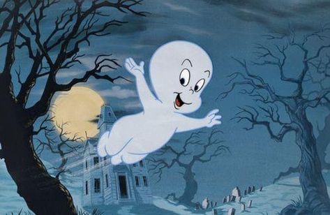 Casper Cartoon, Casper Ghost, Casper The Friendly Ghost, Classic Cartoon Characters, Friendly Ghost, Favorite Cartoon Character, Halloween Cartoons, Old Cartoons, Classic Cartoons