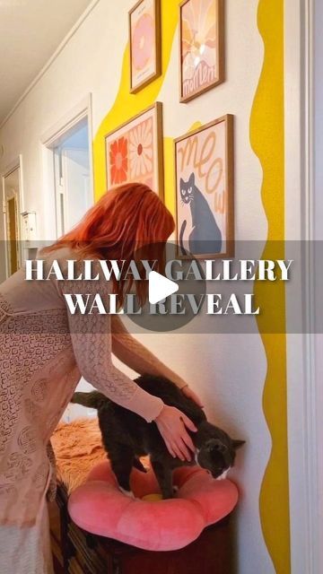 Narrow Wall Gallery Ideas, Hallway Gallery, Hallway Gallery Wall, Hallway Makeover, Gallery Wall Decor, Narrow Hallway, Gallery Walls, All Countries, Personalised Prints